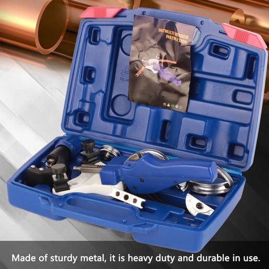 Kit Cintreuse à Main Pour Tubes Cuivre 1/4 Pouce - Pour Climatisation, Plastique PE, Cintrage De Précision