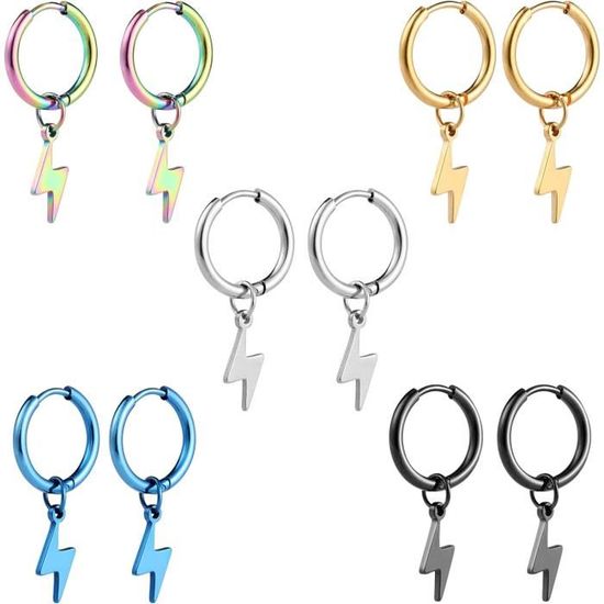Lot De 5 Paires De Raidisseurs De Col En Acier Inoxydable Magnétiques - Taille 2 Pouces - Neuf Avec étiquettes