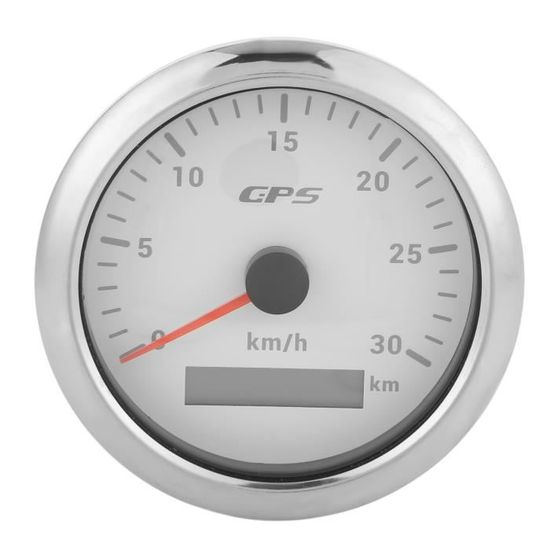 Compteur De Vitesse GPS 85mm 9-32V - Pour Voiture, Camion, Bateau, Moto, Affichage 0-100 Km/h