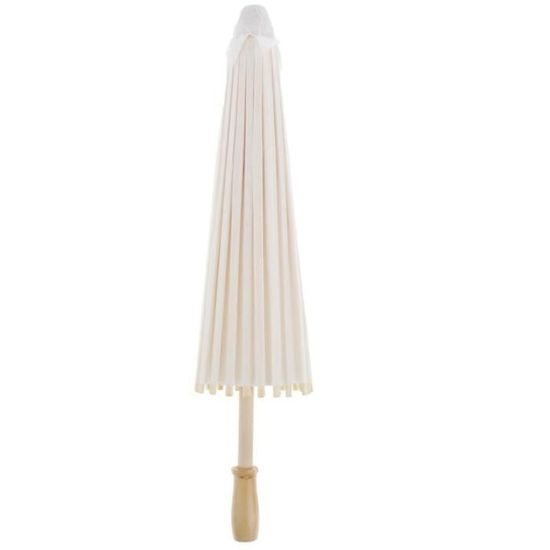 Mini Parapluie Décoratif Pour Maison De Poupée - 23,5cm | Accessoire Réaliste Pour Jeu, Décoration | Tissu, Métal, Plastique - Jaune