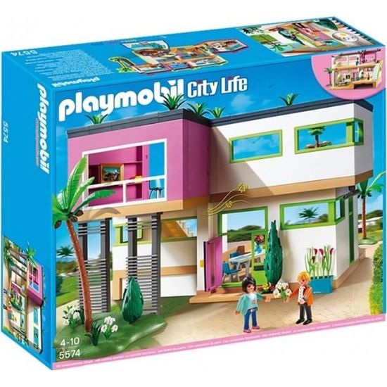 PLAYMOBIL 5574 City Life - Maison Moderne - Cdiscount Jeux - Jouets