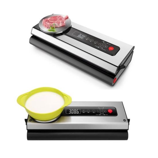 Machine Sous Vide 6-en-1 | Conservation Alimentaire Pro | Scelleuse Multifonction Avec Sacs Inclus