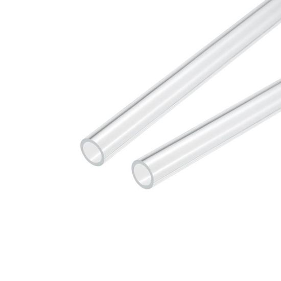 Tuyau Acrylique Rigide Transparent - 19 Mm Intérieur / 23 Mm Extérieur - Rond, 3/4 Pouces - Neuf