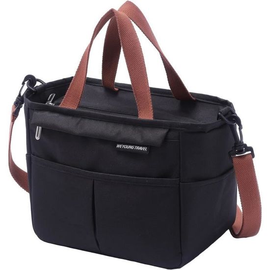 Sac Repas Isotherme Hemiks 4L - Lunch Bag Portable Pour Bureau, École Et Pique-Nique