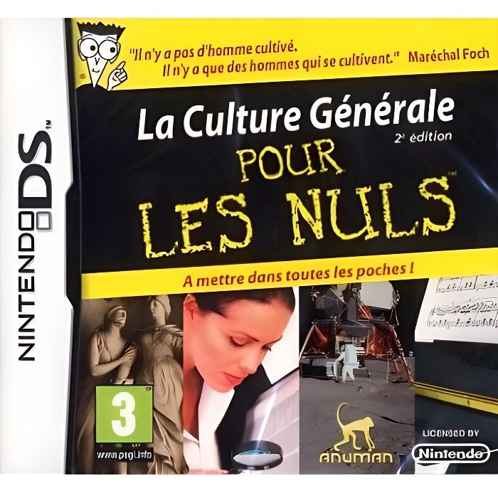Midway La Culture Generale Pour Les Nuls / Jeu Console Ni