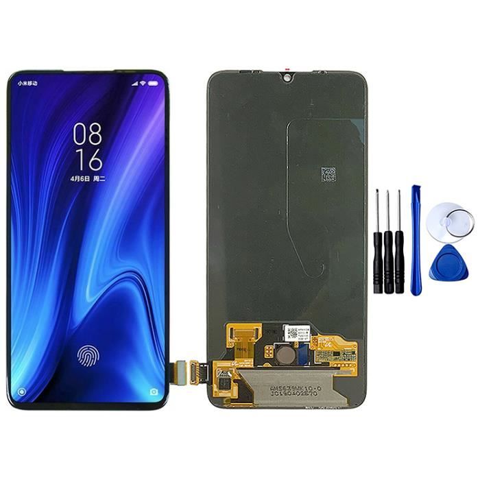 OLED Assemblage d'écran Écran tactile avec empreinte digitale compatible pour Xiaomi Mi 9 Lite