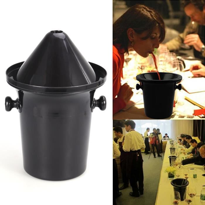 Crachoir de dégustation de vin - Accessoires de dégustation de vin 21 * 20 * 20cm