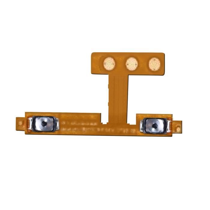 Nappe Bouton Volume Samsung Galaxy A12 de Remplacement Jaune