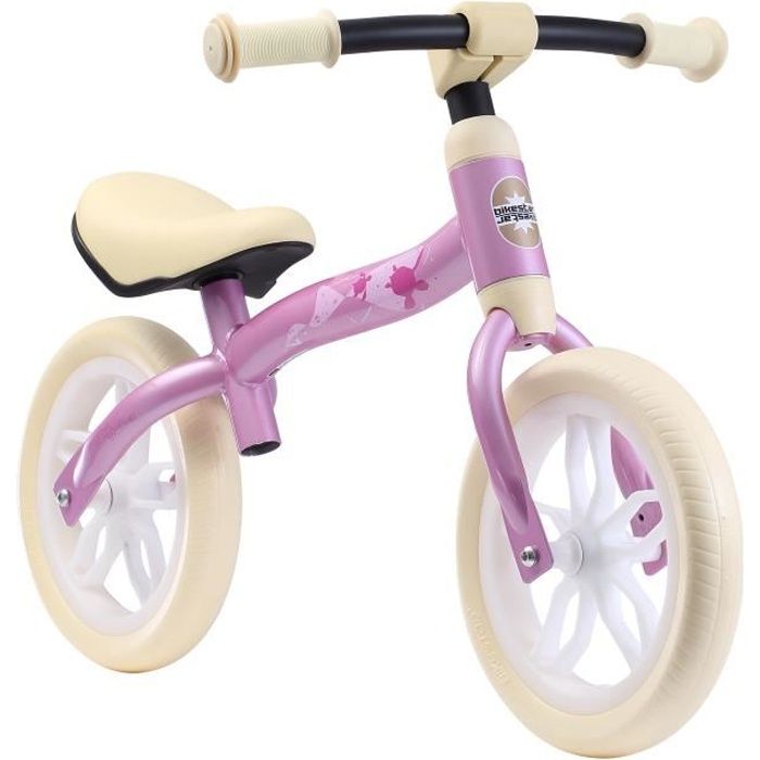 BIKESTAR - Draisienne - 10 pouces - pour enfants de 2 ans - Édition Lightrunner - garçons et filles - Rose