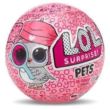 POUPEE LOL SURPRISE PETS ANIMAUX CAPSULE BOULE AVEC ACCESSOIRES