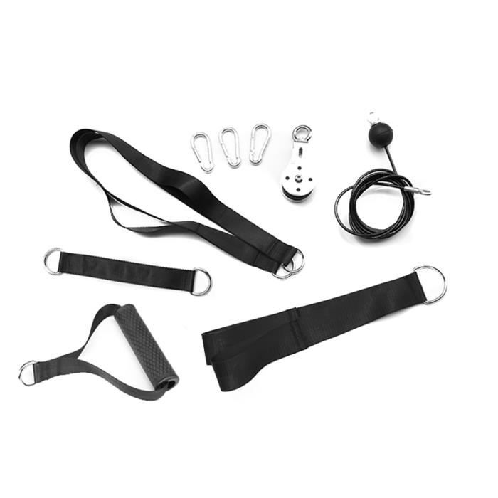 Fitness bricolage poulie câble Machine système d'attache bras Biceps Triceps Blaster main for - Modèle: F054-10-2.5 - HSJSTLDC06786