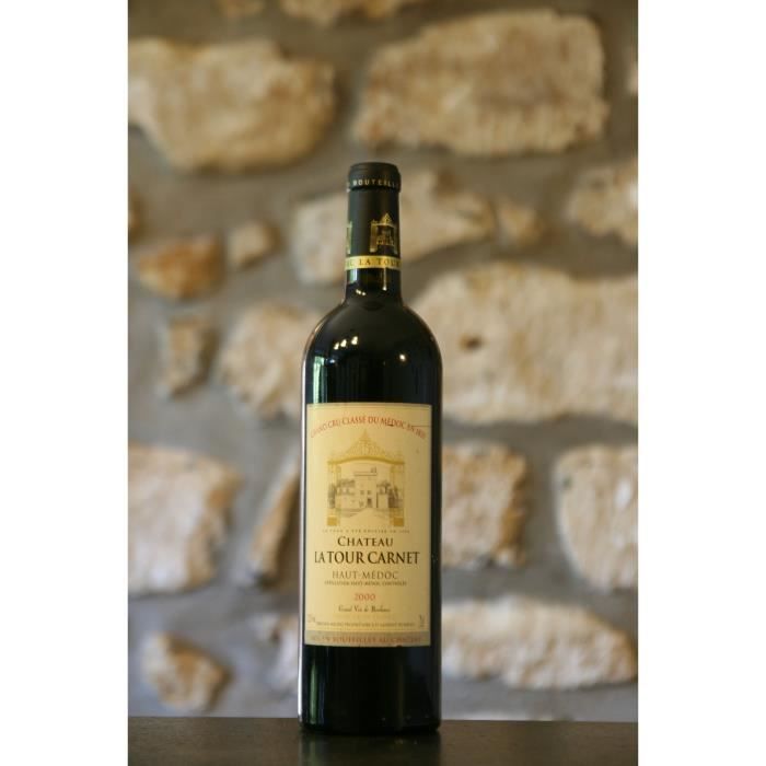 Haut Médoc, Médoc,rouge,Château La Tour Carnet 2000 Simple