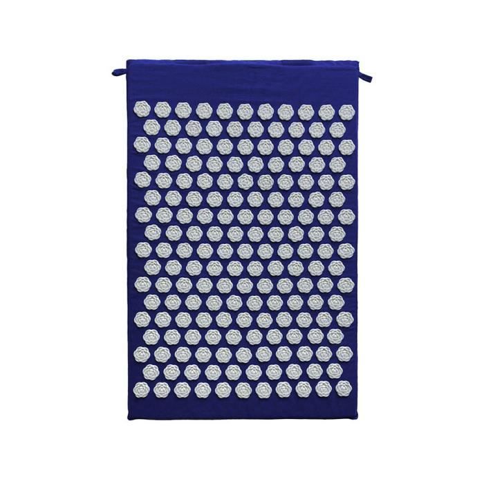 Tapis acupression en forme de Lotus, soulage la douleur et le Stress, accessoire de Yoga~Blue White Pad JM96911875