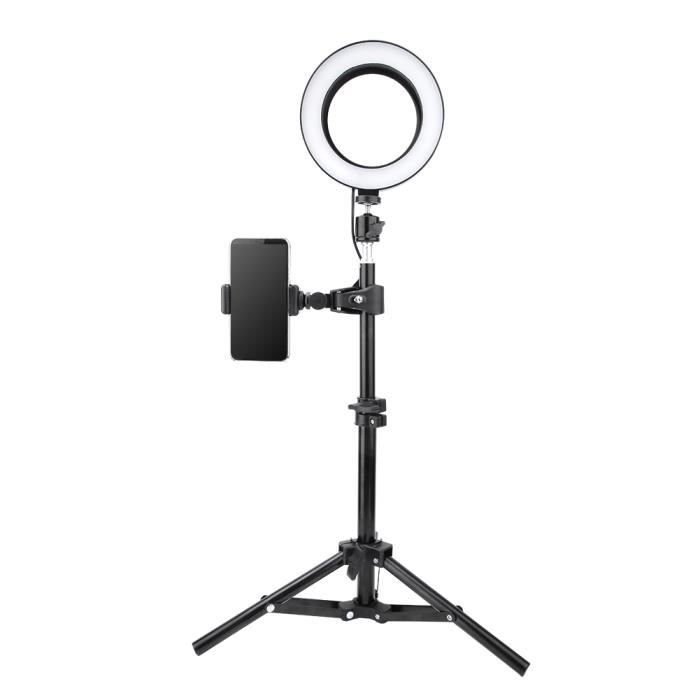 WIP Lampe Anneau Lumière Vidéo Dimmable 6 po USB LED pour Photographie Selfie en Direct Studio
