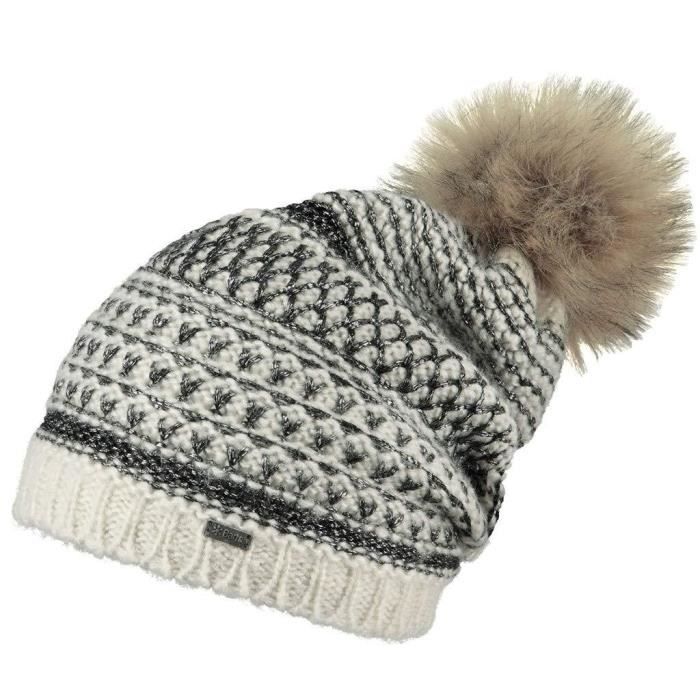 Barts Aurora Béret, Ecru (Mascarpone 10), Unique (Taille Fabricant: 4) Femme