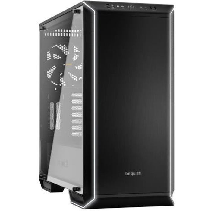 BE QUIET Boîtier d'ordinateur Dark Base 700 DARK BASE 700 - Tour Moyenne - Noir - Aluminium, en verre trempé, plastique ABS - Noir