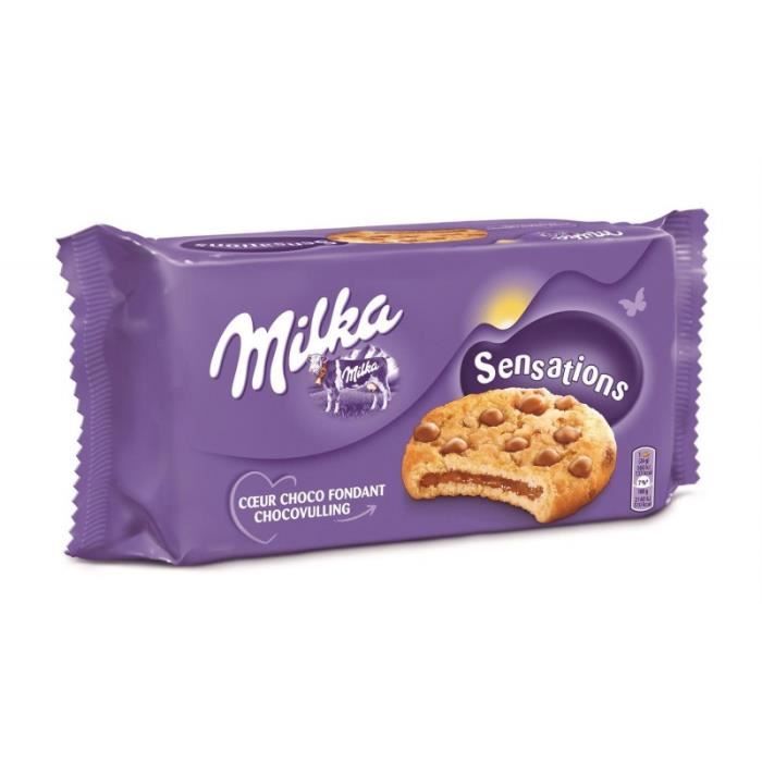 MILKA - Milka Cookies Sensation 182G - Lot De 4