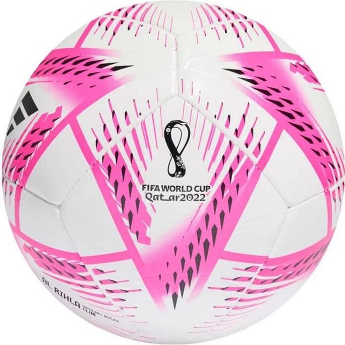 Ballon de Football Adidas Coupe du Monde 2022 Al Rihla Rose Taille 5