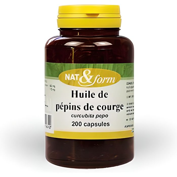 Nat & Form Original Pépins de Courge 200 capsules