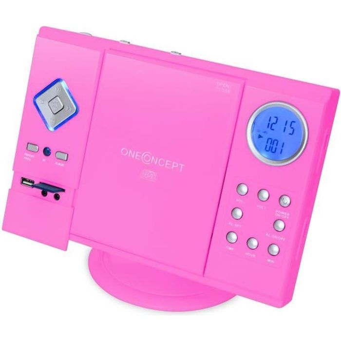 oneConcept V-12 Chaine stéréo lecteur MP3-CD US