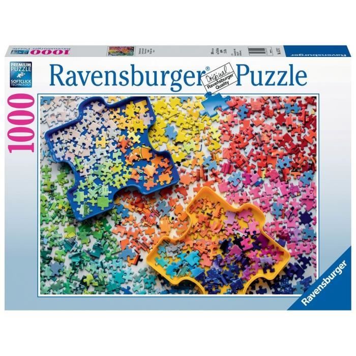 Ravensburger - Puzzle 1000 pièces - La palette du puzzleur