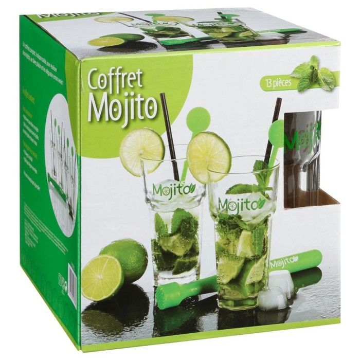 Coffret MOJITO 13 pièces