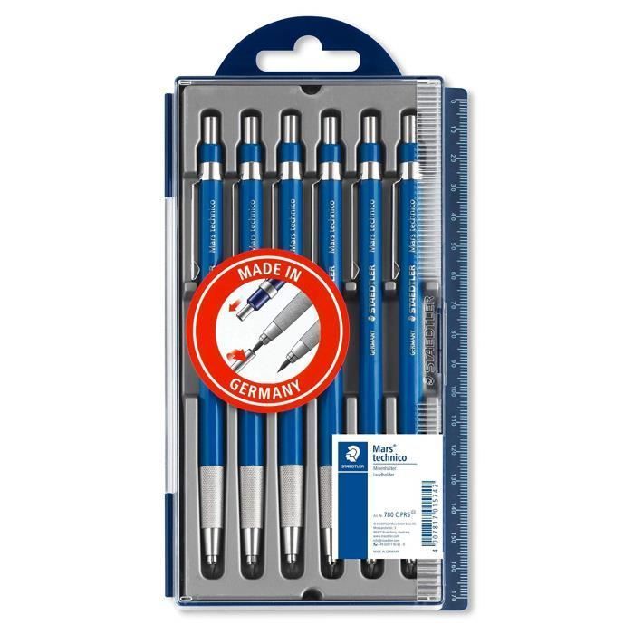 Mars® technico 780 - Boîte 6 porte-mines 2 mm-5 + 1 offert-