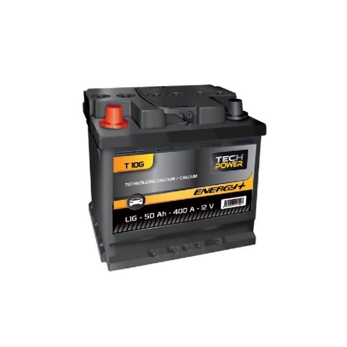 Batterie 50 Ah 400 A/EN dimensions 207 x 175 x 190 mm
