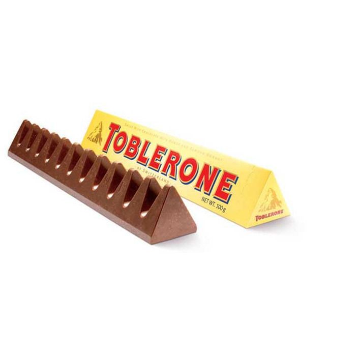 Toblerone 100gr Boite De 20- Barres Chocolatées