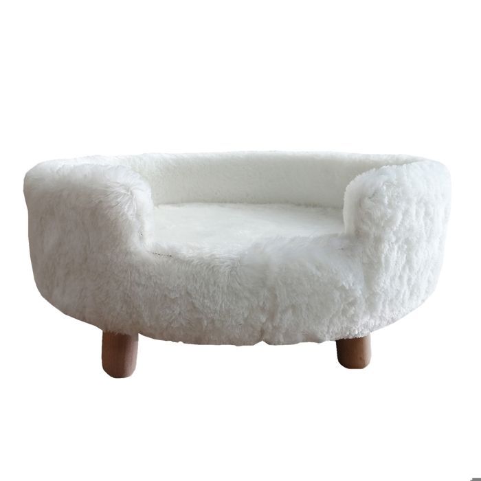 Meilleurs prix pour Sofa Dalvy pour chat et petit chien : Blanc - CAT'S FASHION