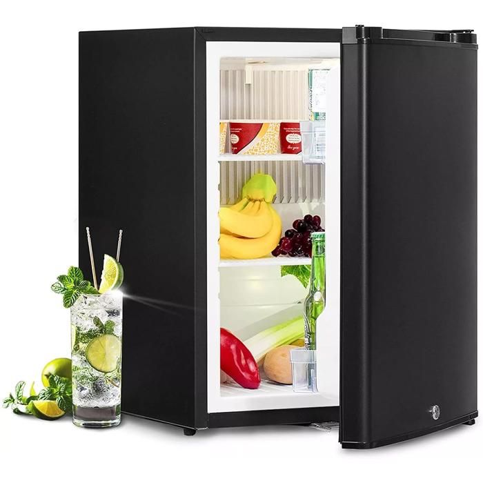 Réfrigérateur à Absorption - Mini Portable - Smeta - 53L - 12V/220V - Réfrigérateur RV - Porte Réversible
