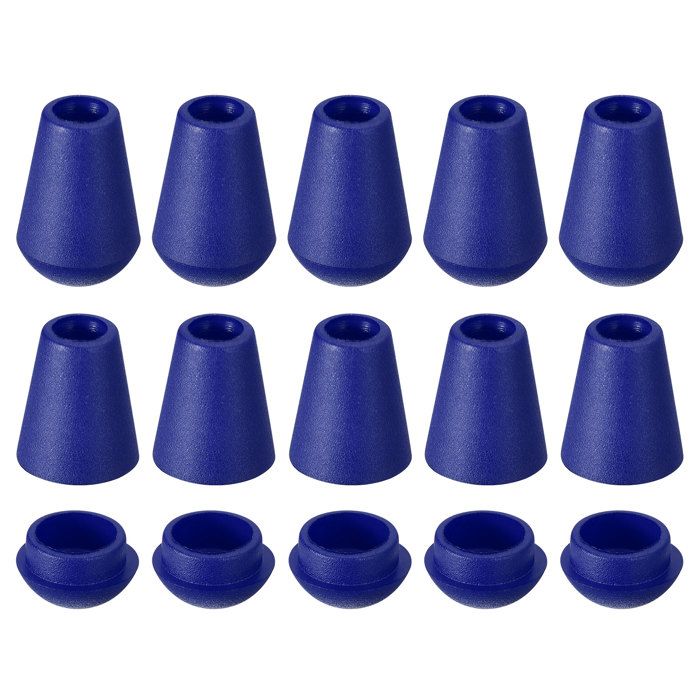 10 Arrêts De Cordon En Plastique 2 Trous – 15x15 Mm, Trou 3 Mm – Pour Lacets, Corde De Serrage, Camping, Mercerie – Transparent