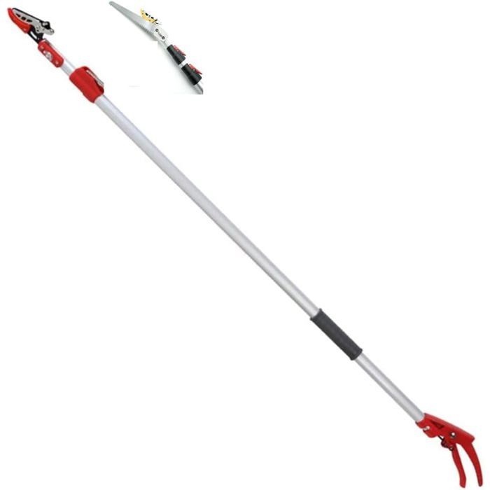 Coupe Branche Telescopique avec Lame: 8m Scies d'éLagage, Scie à Perche Télescopique kit d'Outils de Jardinage Coupe Pour les Travaux d'éLagage et d'Entretien des arbres Coupe Branche Telescopique avec Lame: 8m Scies d'éLagage, Scie à Perche Télescopique kit d'Outils de Jardinage Coupe Pour les Travaux d'éLagage et d'Entretien des arbres