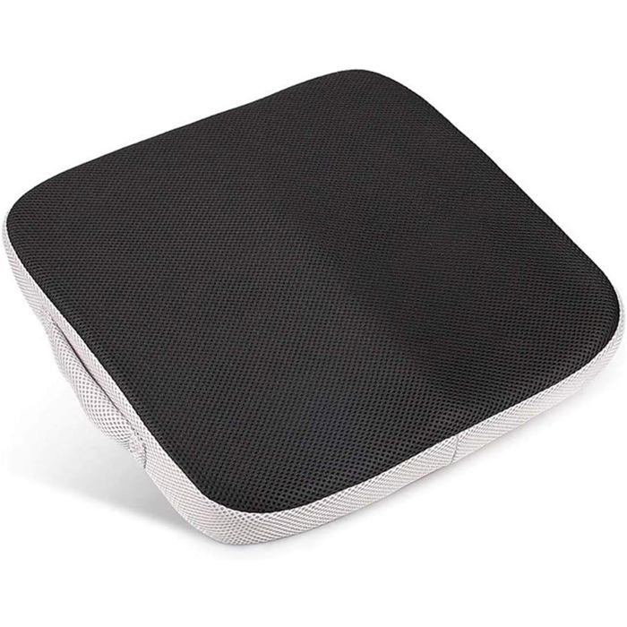 Coussin mousse mémoire grand format avec poignée pour chaise bureau et fauteuil roulant confort ergonomique