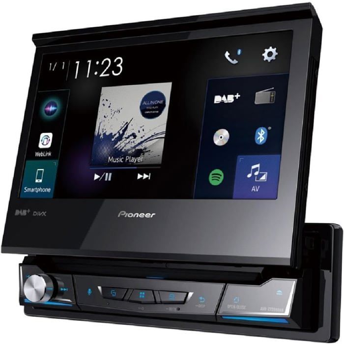 Autoradio Pioneer AVH-Z7200DAB FHD 1080p Classe énergétique A