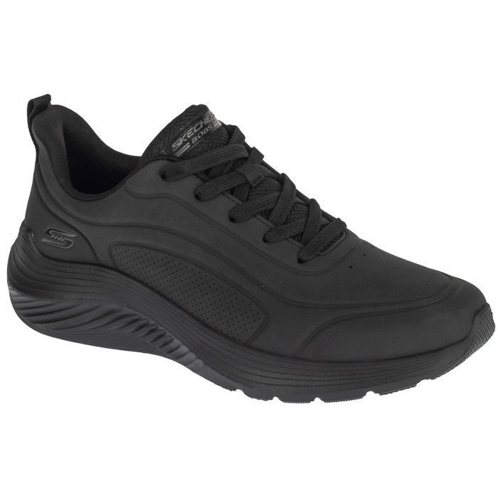 Skechers Baskets Homme - Noir - Skechers Bobs Squad Waves - Rush Ten