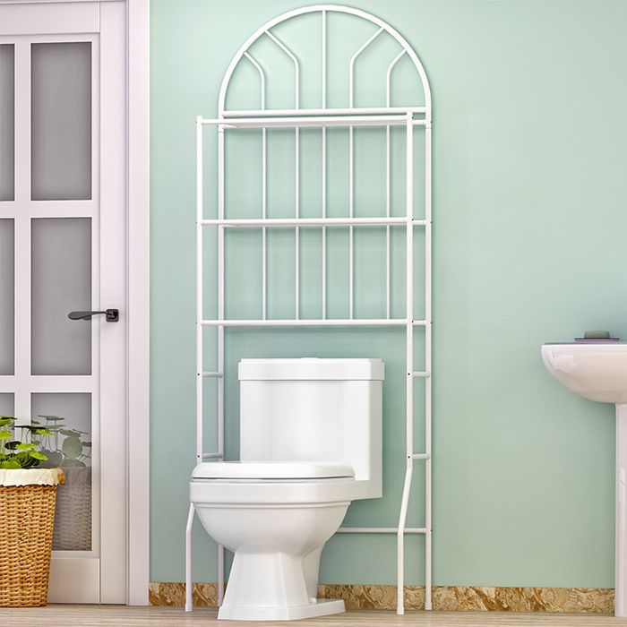 KEDIA Étagère de Rangement pour Toilettes Porte-objets pour WC 62*34*177cm Portable Peu Encombrant Facile à Installer