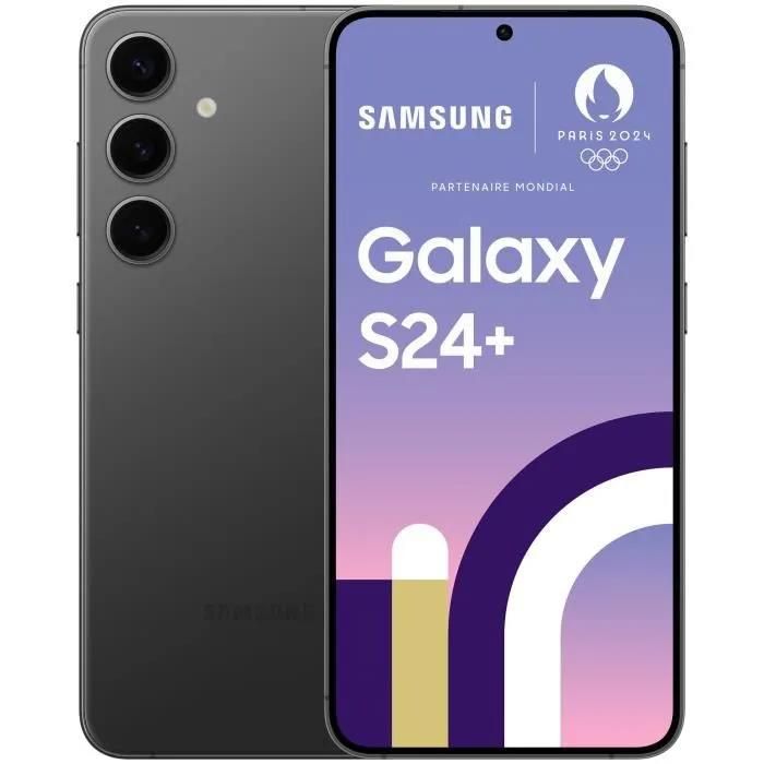Smartphone - SAMSUNG Galaxy S24 Plus 256 Go 5G - Noir - Single SIM US Version