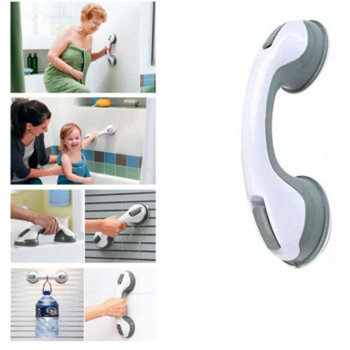 Poignée de sécurité avec ventouse - Main courante mobile pour salle de bain douche porte vitrée et fenêtre