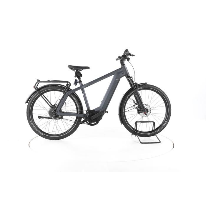 Vélo électrique - Riese & Müller Charger3 GT vario - gris - Vélo électrique de ville - Bosch 625 Wh Reconditionné Reconditionné - Riese & Müller reconditionné disponible sur Cdiscount Seconde Vie