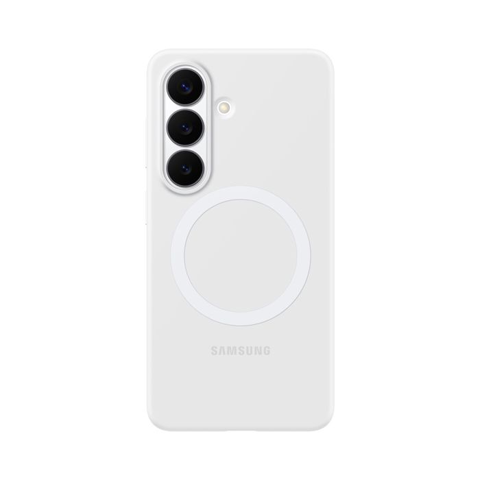 Coque MagSafe - SAMSUNG - Galaxy S26 - Silicone souple - Antichoc - Anneau magnétique intégré