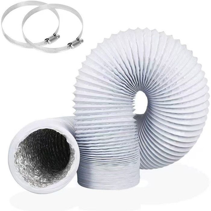 Tuyau Climatiseur Mobile-Evacuation Climatiseur Mobile-150 mm x 5 m-pour Chauffage