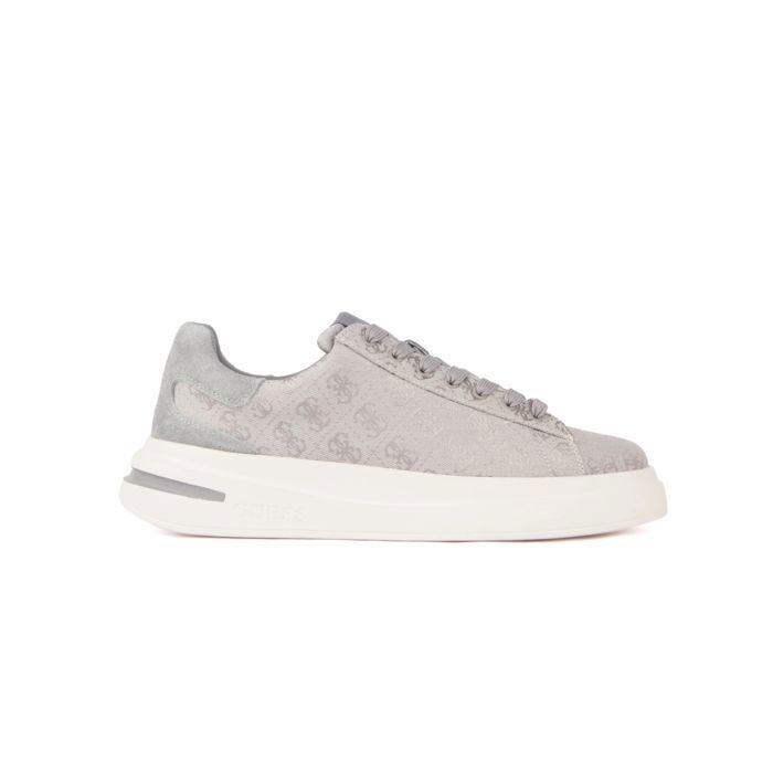 Basket Guess Homme Elba Gris Synthétique