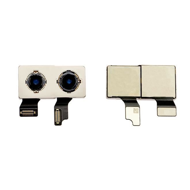 Lentille Caméra + Verre Arrière + Adhésif Pour IPhone XS Max - Neuf - Marque Globalstock - Fabriqué En France