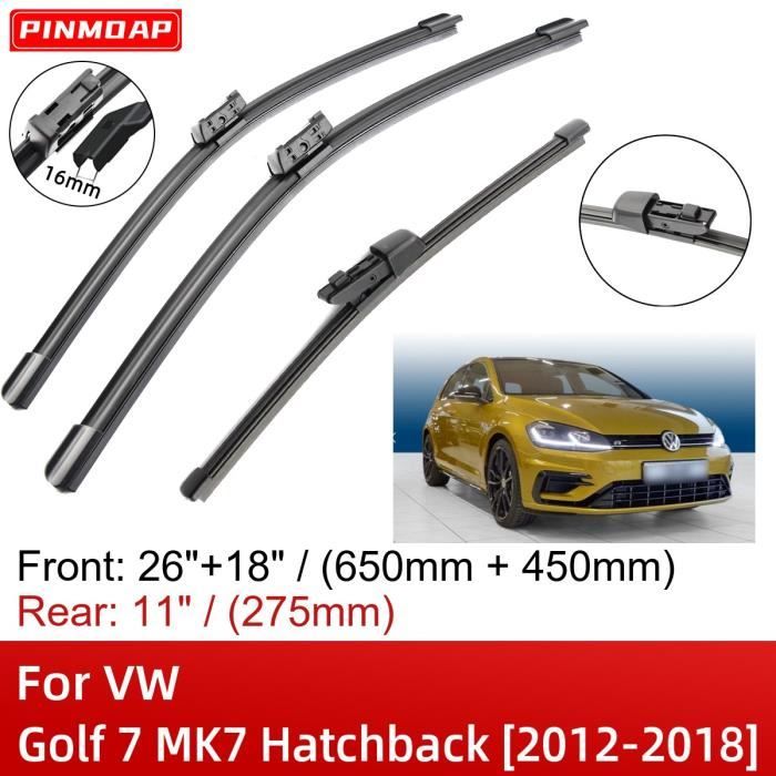 Kit Balais D'Essuie-Glace Avant Et Arrière Pour Dacia Duster MK1 2009-2013 | 20+20+12 Pouces | Silicone Haute Qualité