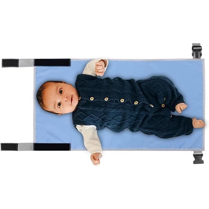 NJCXOLA Repose-Pieds Avion Pour Enfants - Hamac De Voyage Pliable Noir - Confort En Vol