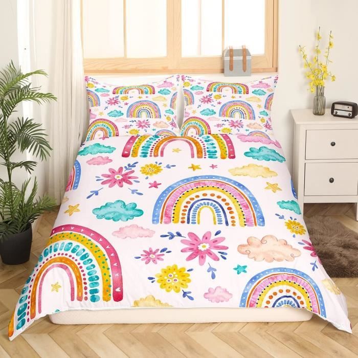 Pack De 3 Shortsy Arc-en-ciel Pour Bébé Fille - Sous-vêtements Mignons En Coton - Taille 152