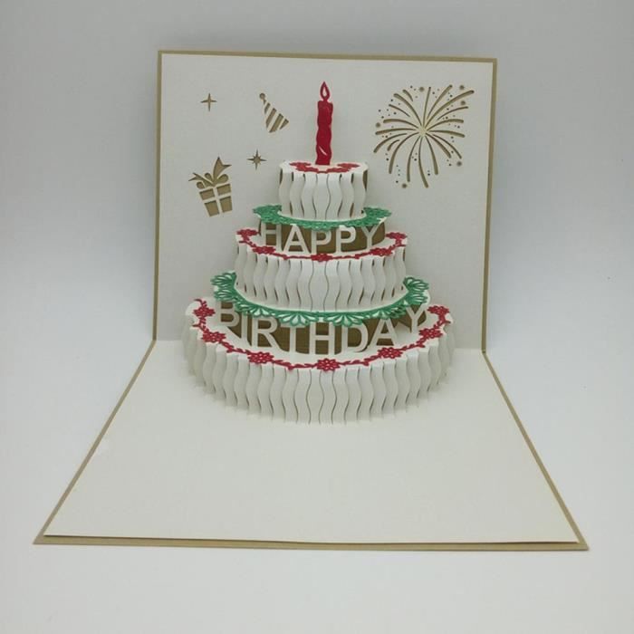 Cartes 3d Pop Up Valentine Amant Joyeux Anniversaire Anniversaire Cartes De Voeux Huaa7 Achat Vente Carte Correspondance Cartes 3d Pop Up Valentine Cdiscount
