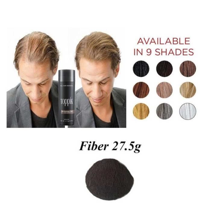 Fibres Cheveux Bâtiment de Fibre Poudre é Fibre de Cheveux( Medium brown /  Brun moyen ) Firm10
