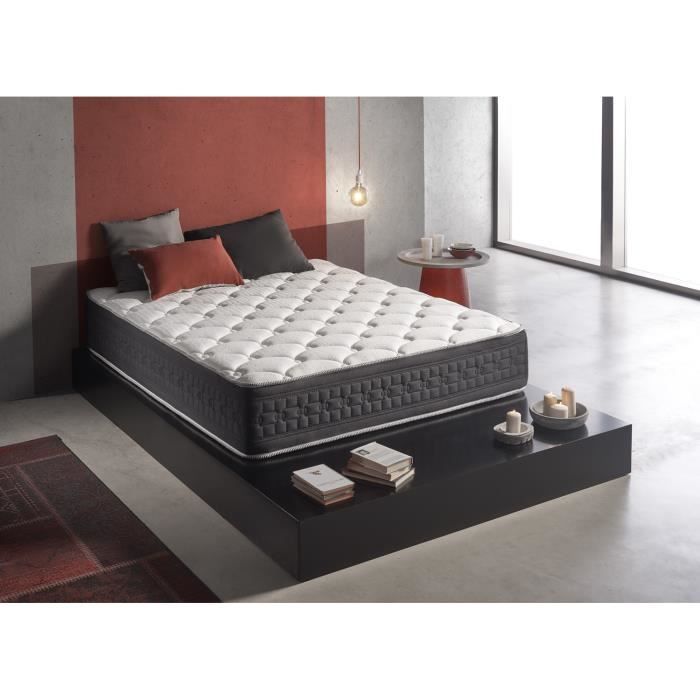 SIMPUR RELAX - Matelas 200x200 cm - GRAND CLASS - Épaisseur epaisseur 30 cm - Auto régulation de température - Bio mousse à mémoire